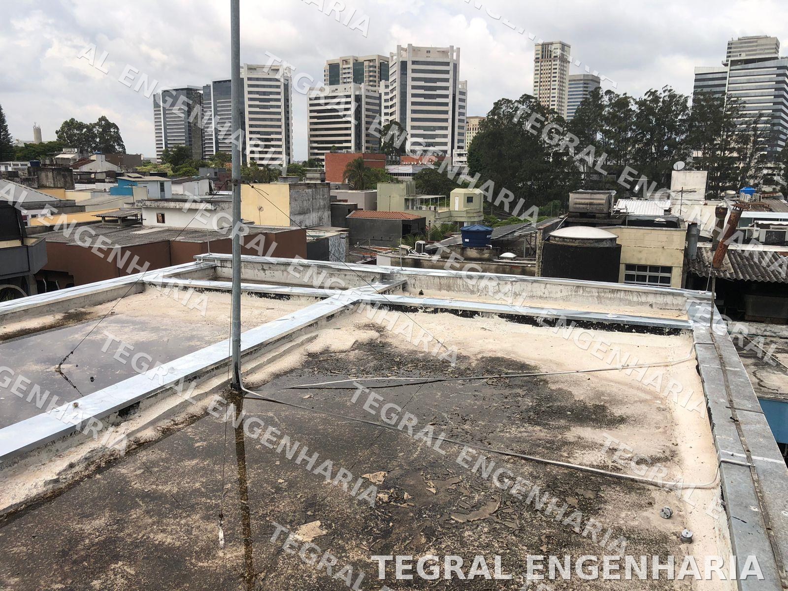 Reforma de Telhado · Centro Comercial Alphaville · Ciclames