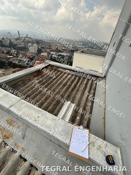 Reforma de Telhado · Cond. Degurmendjian · Vila Lageado, SP