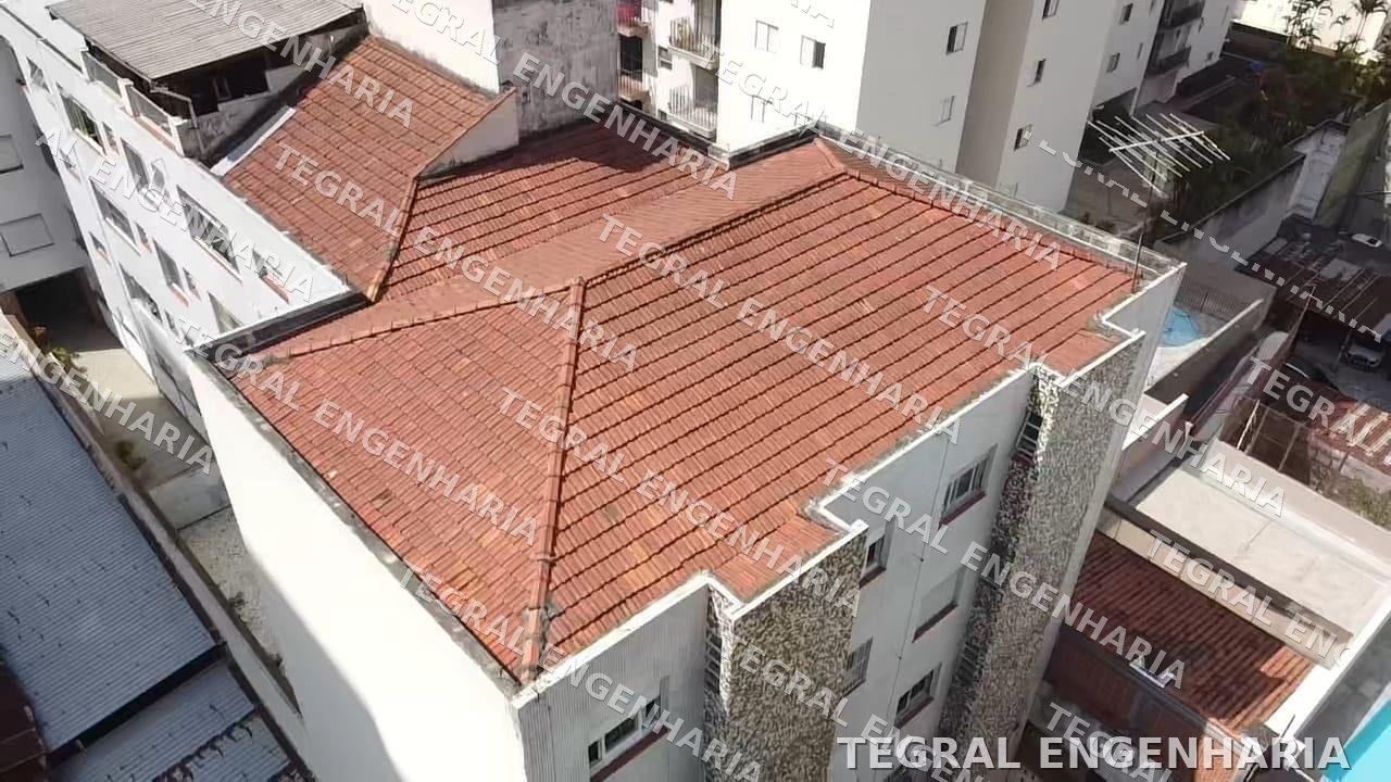Reforma de Telhado · Cond. Edifício Jota · Santana, SP