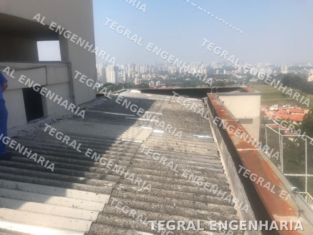 Reforma de Telhado · Cond. Eros e Zeus · Jardim Olympia, SP