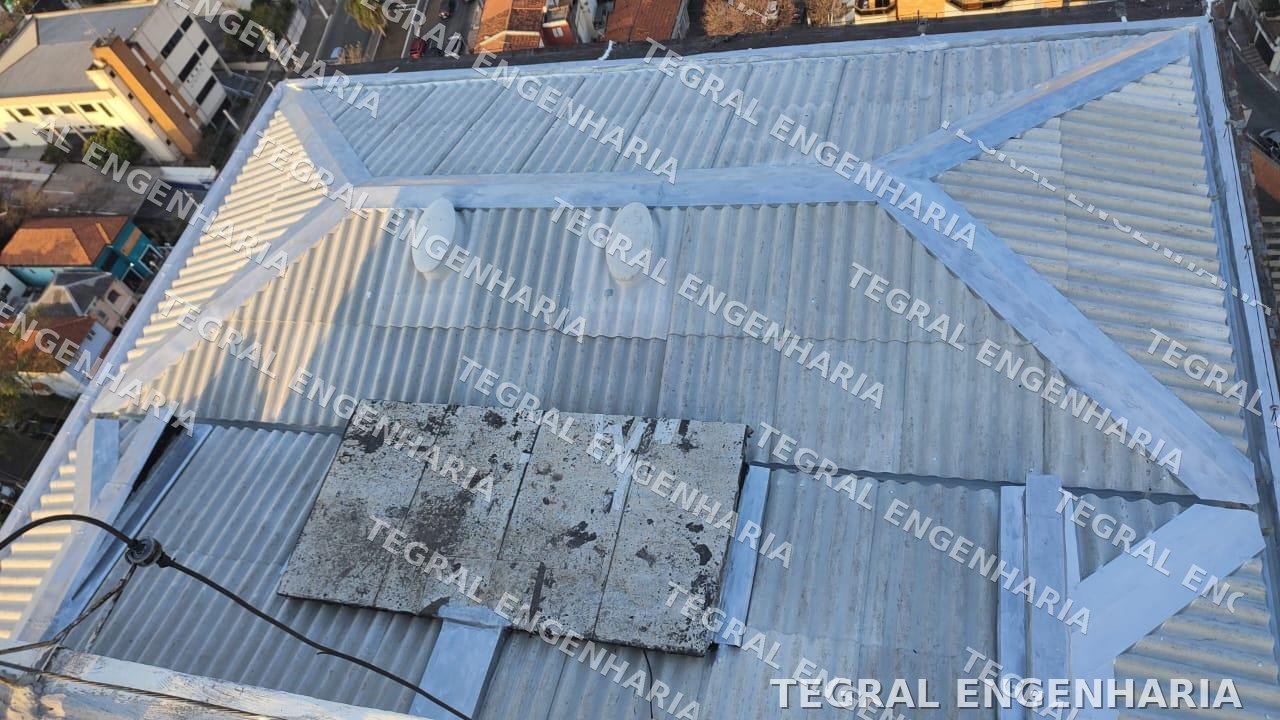 Reforma de Telhado · Cond. Orquídea · Vila Clementino, SP