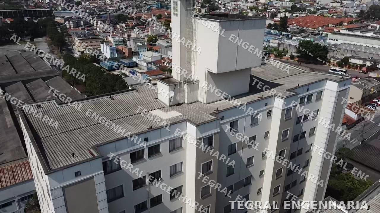 Reforma de Telhado · Cond. Spazio San Gotardo · Vila Homero Thon