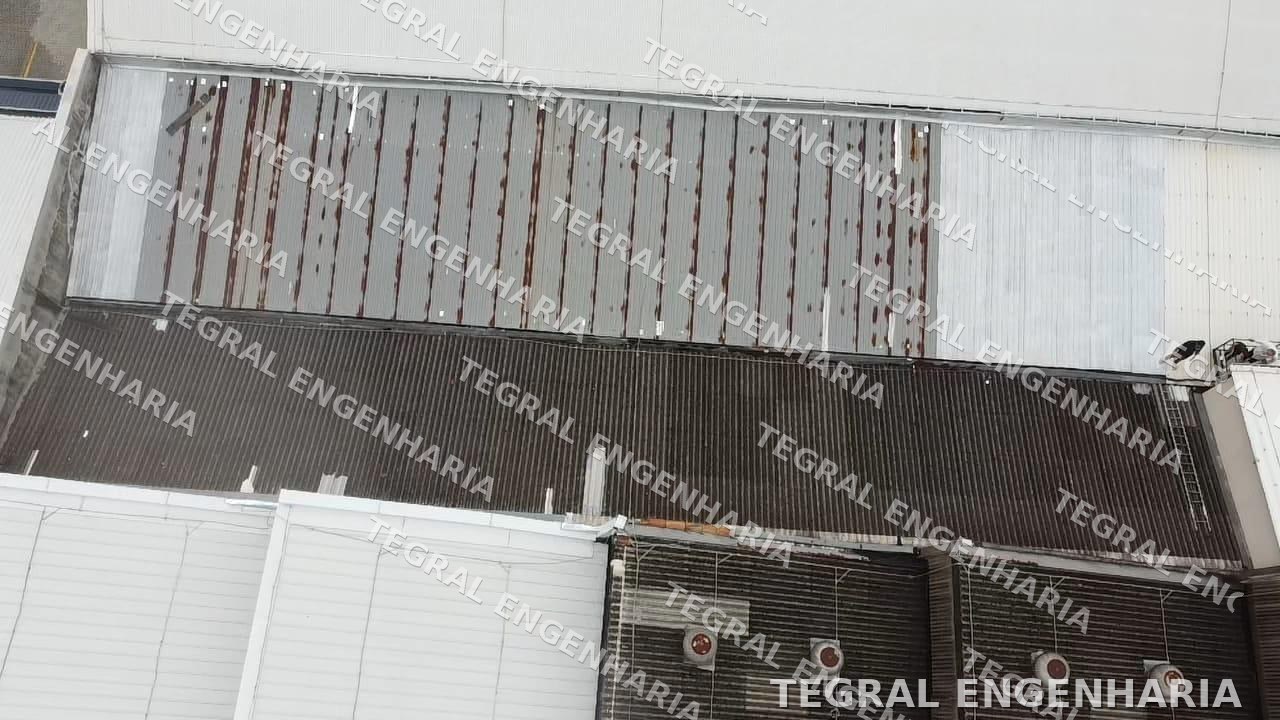 Cobertura Termoacústica PIR · GA Engenharia · Barra Funda, SP