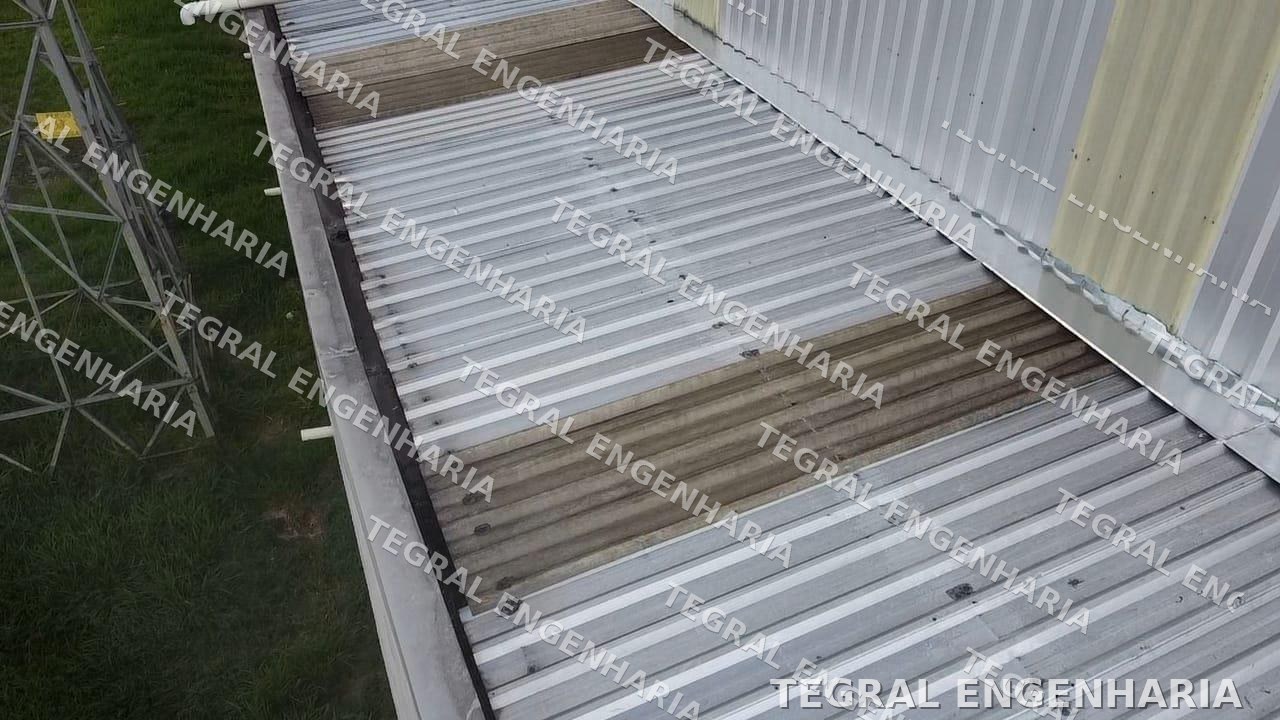 Revisão de Telhado · Indústria Química Anastácio · Lapa, SP