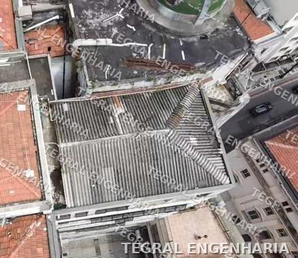 Reforma de Telhado · Orion Telecom · Centro Histórico, SP