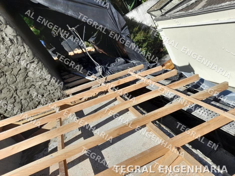 Construção de Telhado · Unicus Engenharia · Jd. Paulistano, SP